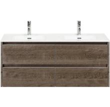 Waschtisch mit zwei Waschbecken und vier Schubladen