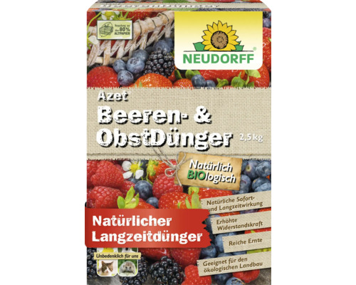 Obst- und Beerendünger Neudorff 2.5 kg organischer Dünger
