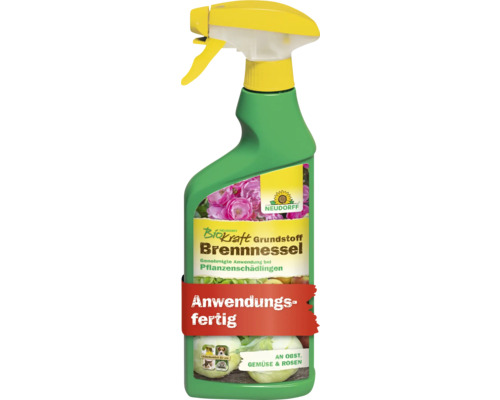 Grundstoff Brennnessel Neudorff Biokraft Sprühflasche 500 ml Neudorff Biokraft Brennnessel Grundstoff anwendungsfertig für Pflanzenschädlinge