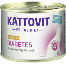 Kattovit Katzenfutter zur Unterstützung bei Diabetes, mit Huhn