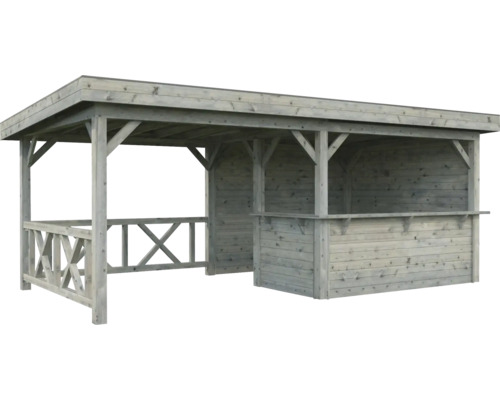 Holz Pavillon mit Bar