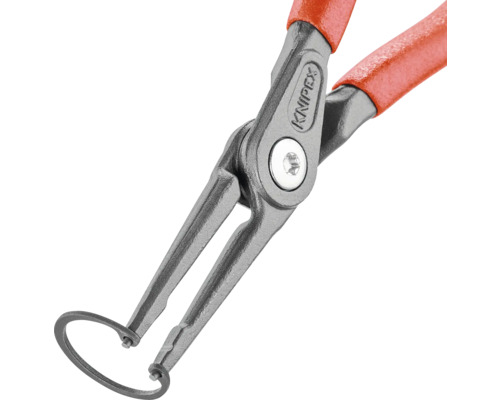 Knipex Sprengringzange mit orangefarbenen Griffen