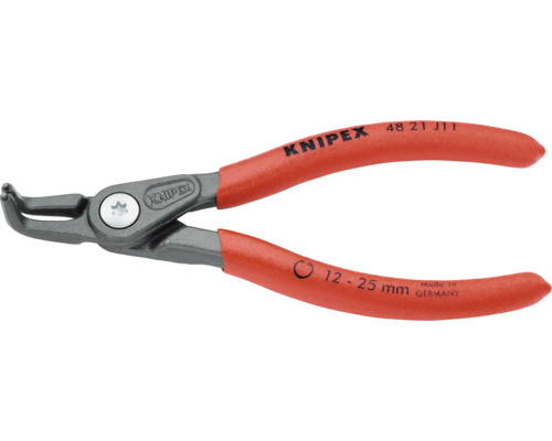 Präzisions-Sicherungsringzange Knipex, für Innenringe in Bohrungen, 130 mm KNIPEX Sprengringzange für Bohrungen, 12 bis 25 mm