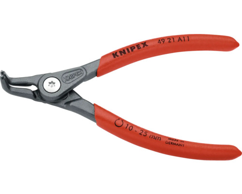 Präzisions-Sicherungsringzange Knipex für Außenringe auf Wellen, 130 mm Knipex Sicherungsringzange für Innensicherungsringe 10 bis 25 Millimeter
