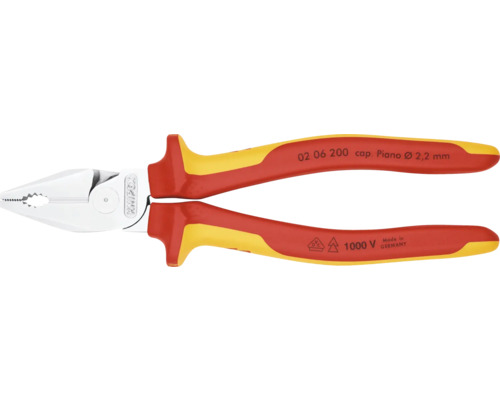 Knipex Kombinationszange, geeignet für feinen Draht