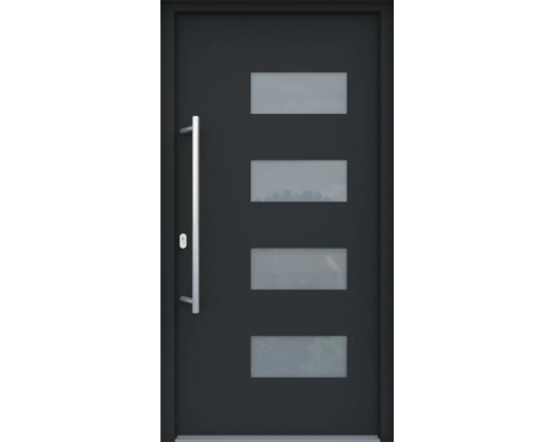 ARON HaustürBasic 3121 Aluminium-Kunststoff-Verbund RAL 7016 anthrazitgrau 1000x2100 mm einseitig flügelüberdeckend DIN Links inkl.Stoßgriffset,Innendrücker in Edelstahl,Profilzylinder mit 3 Schlüsseln ARON HaustürBasic 3121 Aluminium-Kunststoff-Verbund RAL 7016 anthrazitgrau 1000x2100 mm einseitig flügelüberdeckend DIN Links inkl.Stoßgriffset,Innendrücker in Edelstahl,Profilzylinder mit 3 Schlüsseln