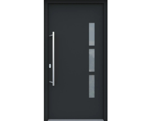 ARON HaustürBasic 3131 Aluminium-Kunststoff-Verbund RAL 7016 anthrazitgrau 1000x2000 mm einseitig flügelüberdeckend DIN Links inkl.Stoßgriffset,Innendrücker in Edelstahl,Profilzylinder mit 3 Schlüsseln ARON HaustürBasic 3131 Aluminium-Kunststoff-Verbund RAL 7016 anthrazitgrau 1000x2000 mm einseitig flügelüberdeckend DIN Links inkl.Stoßgriffset,Innendrücker in Edelstahl,Profilzylinder mit 3 Schlüsseln