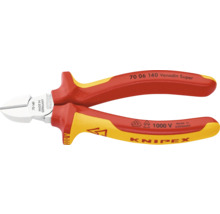 Knipex Seitenschneider aus Vanadium-Elektrostahl mit 1000-Volt-Isolierung