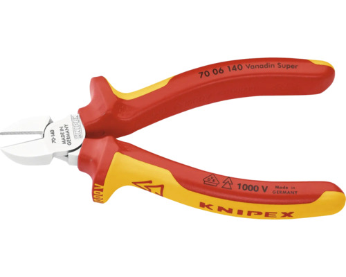 Knipex Seitenschneider mit Mehrkomponenten Griff