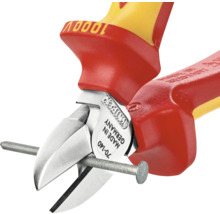 Knipex Seitenschneider zum Schneiden eines Nagels