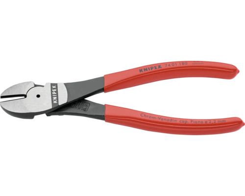 Knipex Seitenschneider mit roten Griffen
