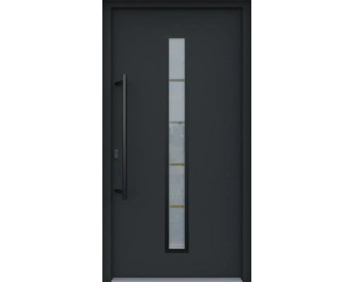 ARON HaustürARON 3171 Aluminium-Kunststoff-Verbund RAL 7016 anthrazitgrau 1000x2100 mm einseitig flügelüberdeckend DIN Links inkl.Stoßgriffset,Innendrücker in Schwarz,Profilzylinder mit 3 Schlüsseln ARON HaustürARON 3171 Aluminium-Kunststoff-Verbund RAL 7016 anthrazitgrau 1000x2100 mm einseitig flügelüberdeckend DIN Links inkl.Stoßgriffset,Innendrücker in Schwarz,Profilzylinder mit 3 Schlüsseln