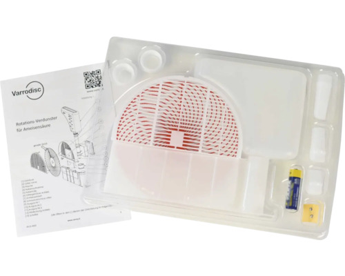 VarroDisc Verdunster Set für Ameisensäure zur Behandlung von Varroamilben bei Bienenvölkern