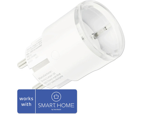 Shelly Plug S Gen3 weiß - Kompatibel mit SMART HOME by hornbach