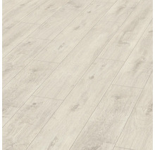 Heller Laminatboden in Holzoptik