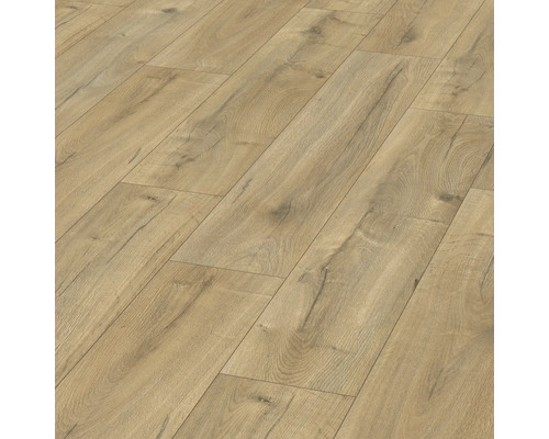 Verlegtes Laminat mit Holzoptik