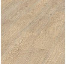Verlegter Laminatboden mit Holzstruktur
