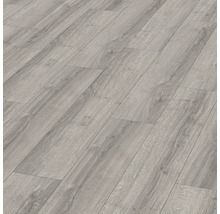 Dekorative Laminatbodenfläche mit Holzstruktur.