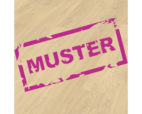 Handmuster zu Laminat Nature Sense Matera Eiche hell Landhausdiele 1292 x 246 x 8 mm Muster eines Laminatbodens