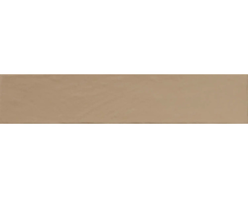 Feinsteinzeug Wandfliese Ainsa natural 5x25 cm beige matt Rechteckige Fliese