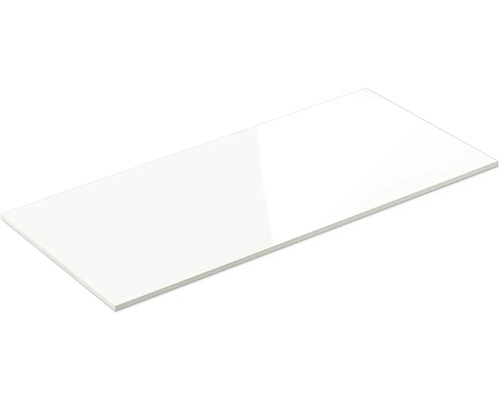 Steingut Wandfliese MIRAVA 29,8x59,8 cm weiß glänzend rektifiziert Arbeitsplatte