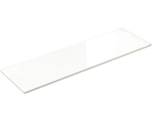 Steingut Wandfliese Mirava 29,8x89,8 cm weiß glänzend rektifiziert Arbeitsplatte