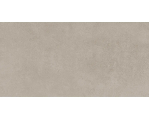 Feinsteinzeug Bodenfliese Mirava Manhatten Taupe 29,8x59,8 cm matt rektifiziert Fliese mit Betonoptik