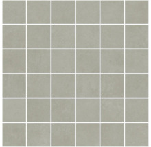 Fliesenmosaik aus Steinzeug mit quadratischen Steinen