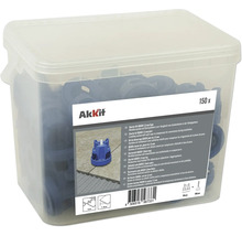 Akkit Fliesen Nivelliersystem Starter Set mit 1,5 mm Fuge in transparenter Box