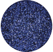Blauer Glitzer