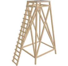 Hochsitz aus Holz mit Leiter
