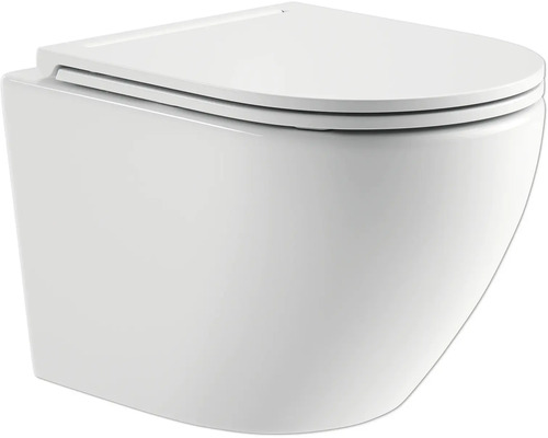 Wand-Tiefspül-WC mit WC-Sitz
