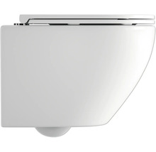 Wandhängendes WC mit Toilettendeckel