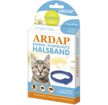 ARDAP Zecken- und Flohschutz Halsband für Katzen ab dem 4. Monat, 35 Zentimeter Länge