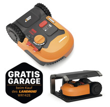 Mähroboter WORX Landroid M700 inkl. Gratis-Garage gleich mitgeliefert