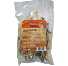 Hundesnack Mr. Beef Kaninchenohren 200 g Kauartikel