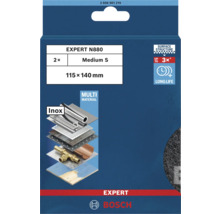 Bosch Expert N880 Schleifblattset, Körnung mittel, 115x140 Millimeter