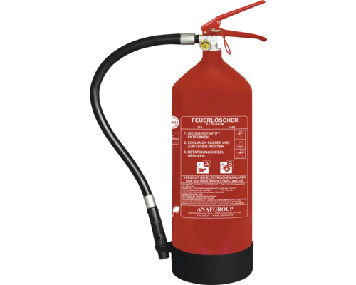 Schaumfeuerlöscher 6 L, PFAS-frei Feuerlöscher mit sechs Litern Schaum