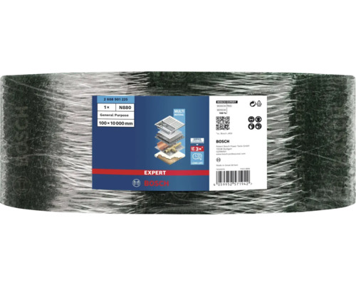 Bosch Expert Schleifrolle, 100 x 10000 Millimeter, zur allgemeinen Verwendung
