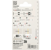 Fischer Dübel DuoHM 4x55 S, Informationen zur Anwendung
