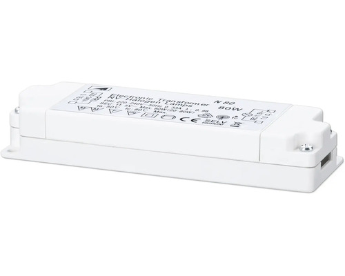 Elektronischer Transformator N 80 80 Watt für Niedervolt Halogenlampen
