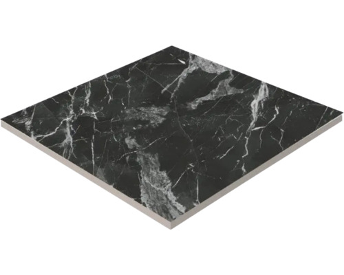 Quadratische Fliese mit Marmoroptik
