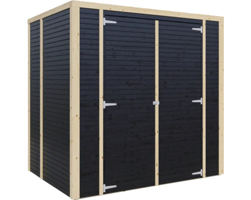 Holzgartenhaus mit Doppeltür