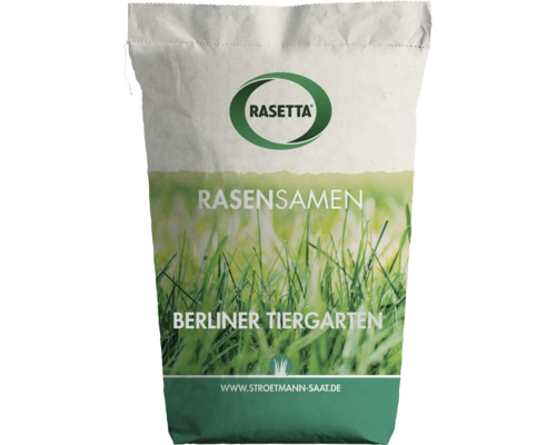 Rasensamen Rasetta 'Berliner Tiergarten' 10 kg / 400 m² Rasensamen Berliner Tiergarten Packung