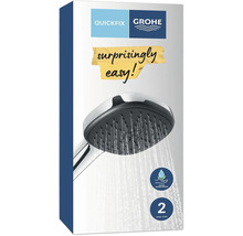 Grohe Handbrause mit zwei Strahlarten und Wassersparfunktion