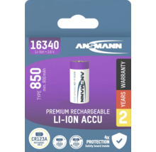 Ansmann 16340 Lithium-Ionen Akku, wiederaufladbar