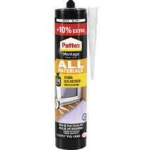 Pattex Montagekleber für alle Materialien und Untergründe mit zusätzlicher Kartusche