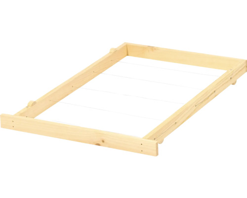 Holzrahmen mit Drähten
