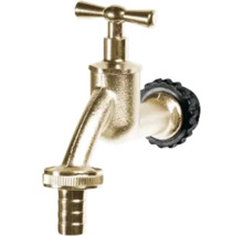 Wasserhahn aus Messing für den Garten