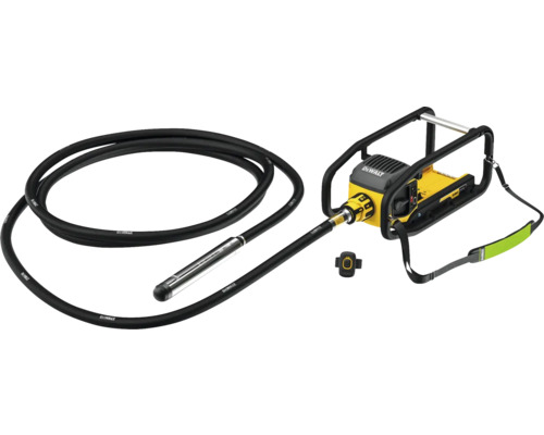 DeWalt Betonrüttler mit Rüttelflasche und Tragegurt